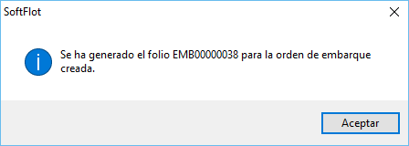 Instrucciones de Embarque 1