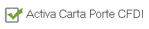 9. Activa Carta Porte CFDI